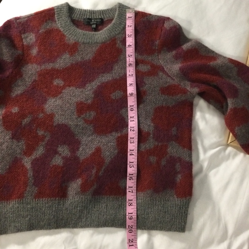 Rag & Bone Leopard Print Mohair Sweater Size XXS - Picture 9 of 10